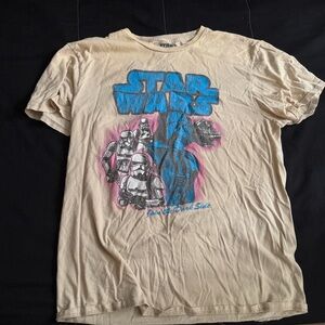 MAD Engine Beige Star Wars Graphic Tee